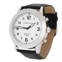 Sprechende Herren-Armbanduhr mit Touch-Funktion