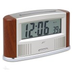 Sprechende Funkuhr mit Datum und Thermometer