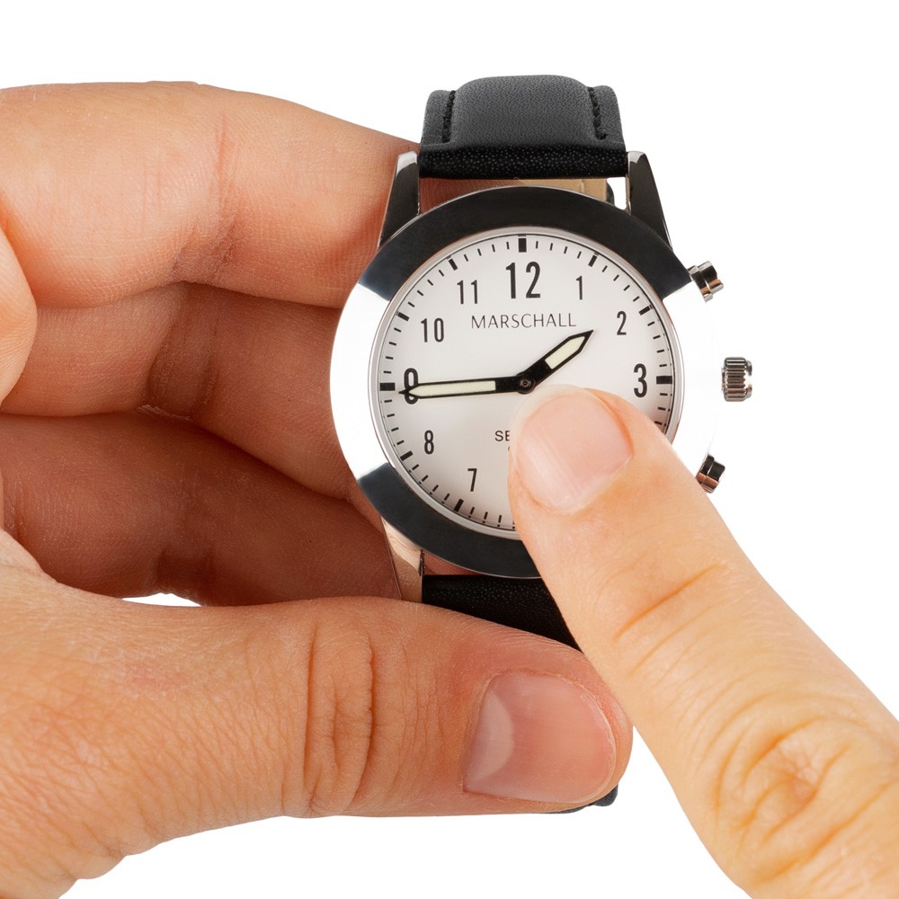 Sprechende Herren-Armbanduhr mit Touch-Funktion Senso 2