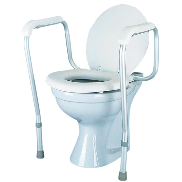 Toilettensicherheitsgeländer, Armlehnen für Toiletten  -  Haltegriffe, Wandgriffe, klappbare Haltegriffe